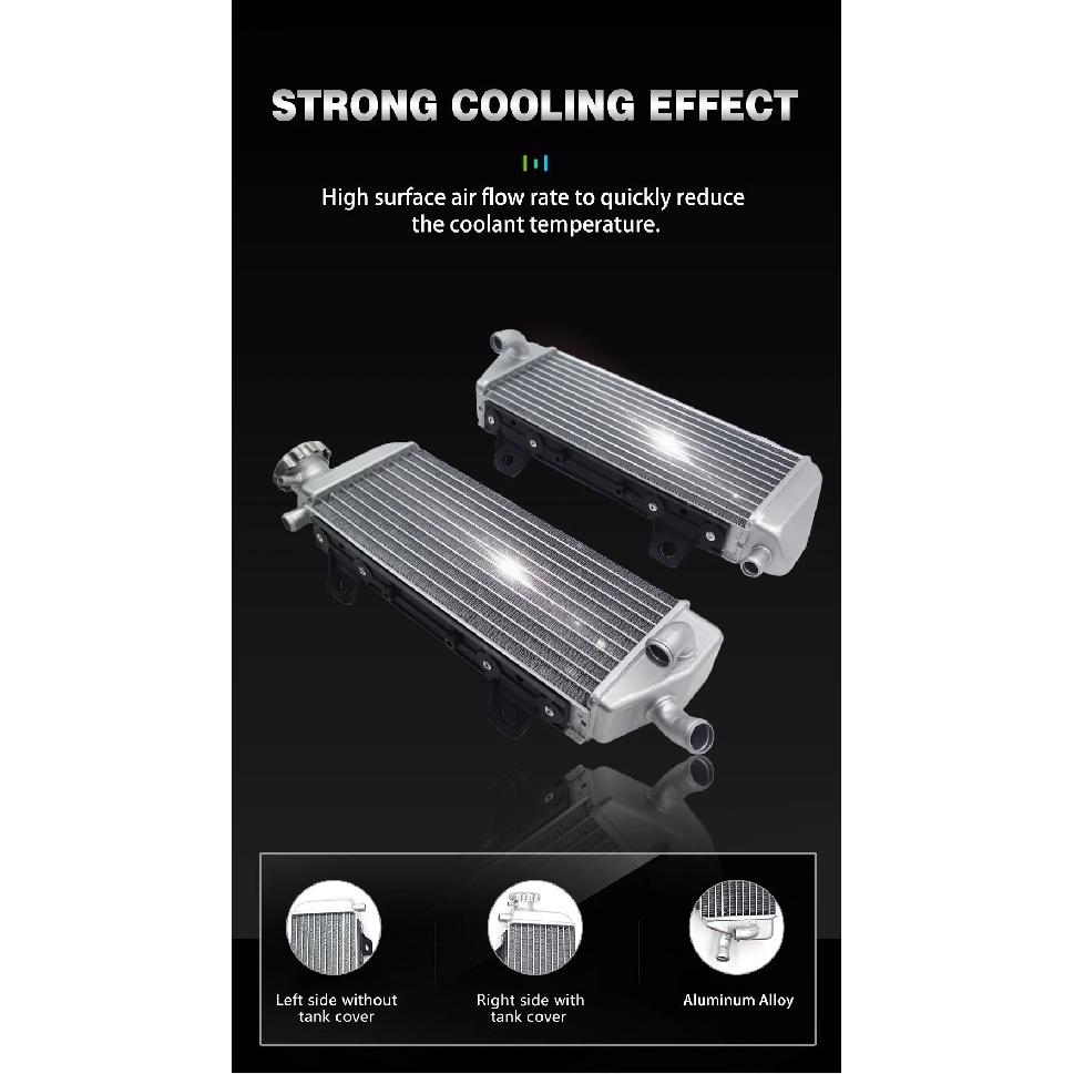 OTOM Motorcycle Performance Aluminum Radiator Water Tank Cooling For KTM SX XCW SXF EXCF XCF 125 150 250 300 350 Pit Dirt Bike