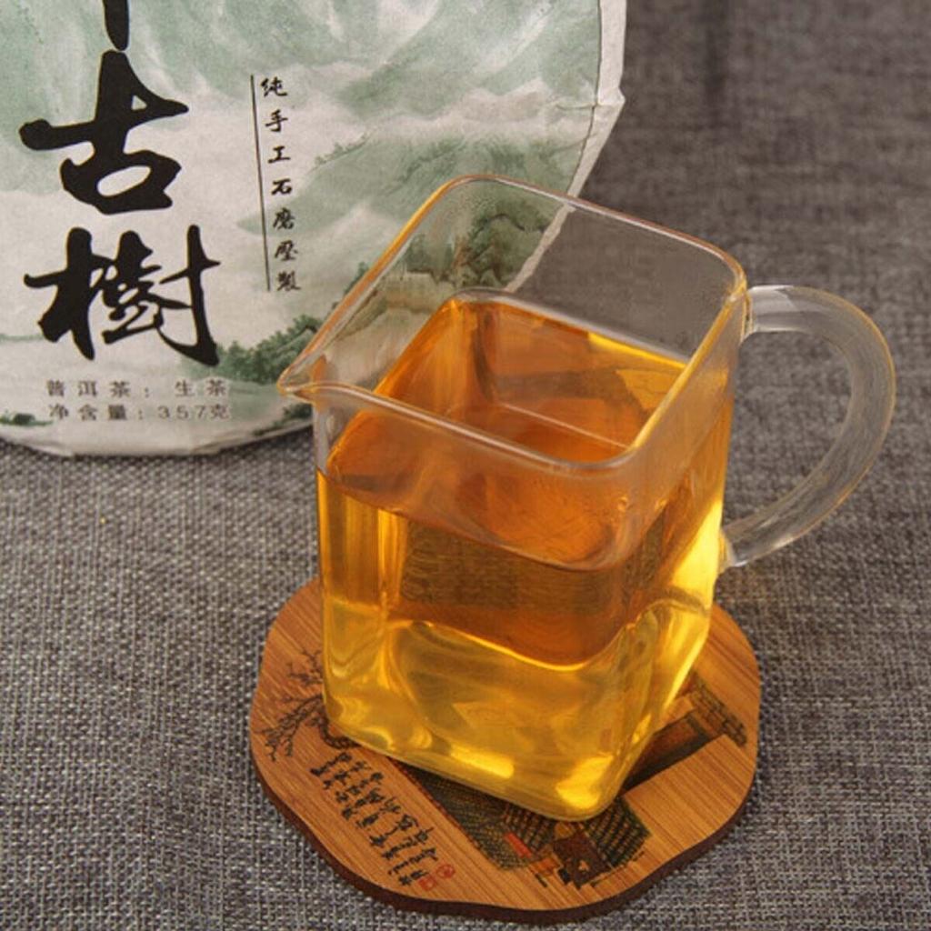 Old Ancient Tree Mingqianchun Handmade Tea Health Drink Sheng Cha Cha Puerh Tea