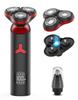 New Electric Shaver for USB IPX6 Nose Hair Trimmer LED Perfect Birthday Gift for Includes Japanese Instruction Manual Men 2-in-1 Razor, Rechargeable,