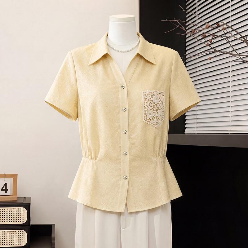 Datang Furen Women s Summer Elegant Blouse 2XL
