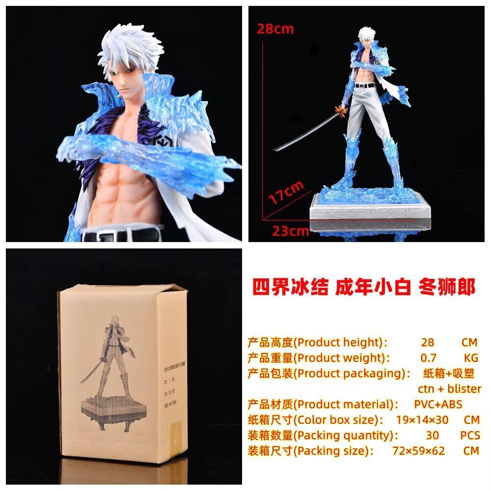 Realm · Realm, Grim Reaper, Four Realms Frozen, Hitsuya Toshiro, Adult, Xiaobai, Statue Model Box Figure