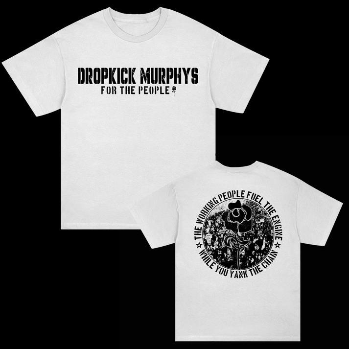 Dropkick Murphy Yank The Chain T-Shirt Unisex S-5XL Unisex T-Shirt L