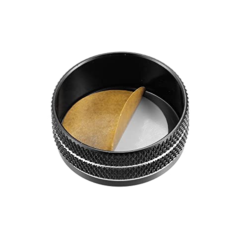 A ABSOPRO Car Center Console Multimedia Control Button Covers Compatible with Infiniti Q50 QX50 Q60 2pcs Black