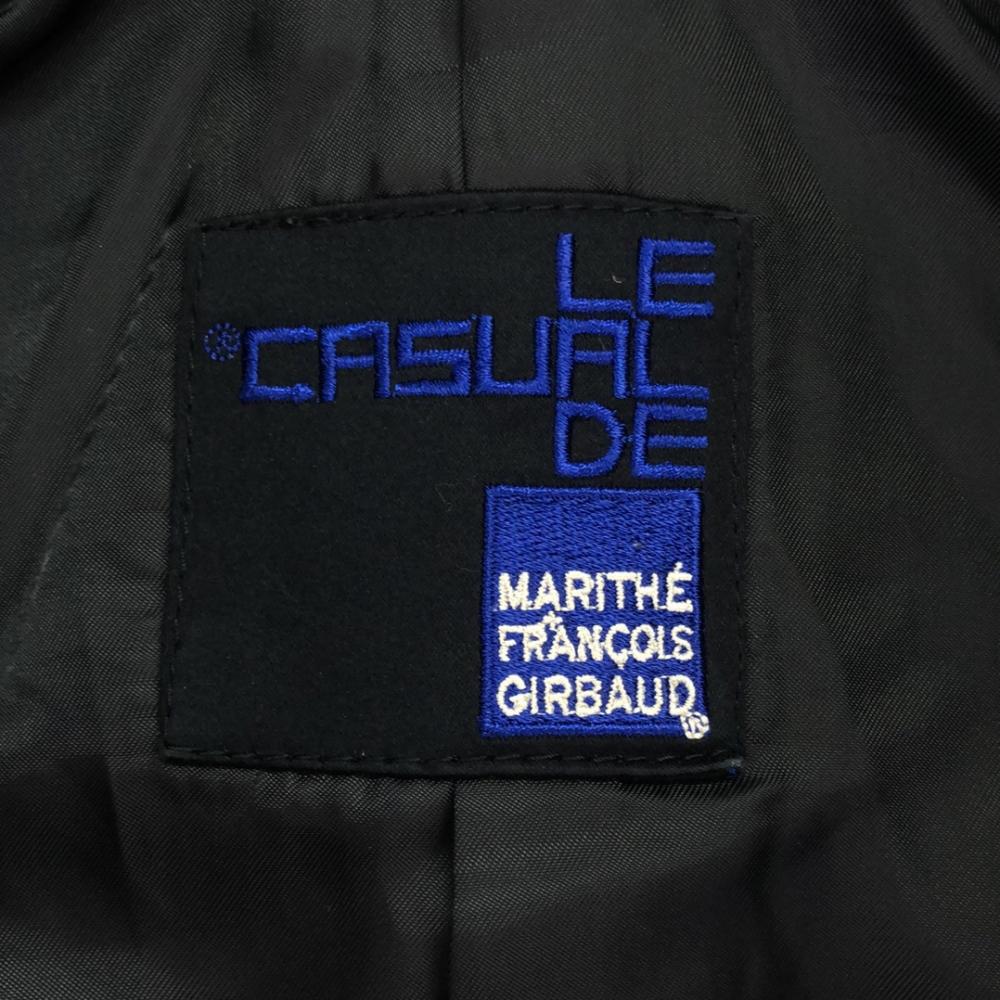 MARITHE + FRANCOIS GIRBAUD Wool Coat S Navy Lined Women Used