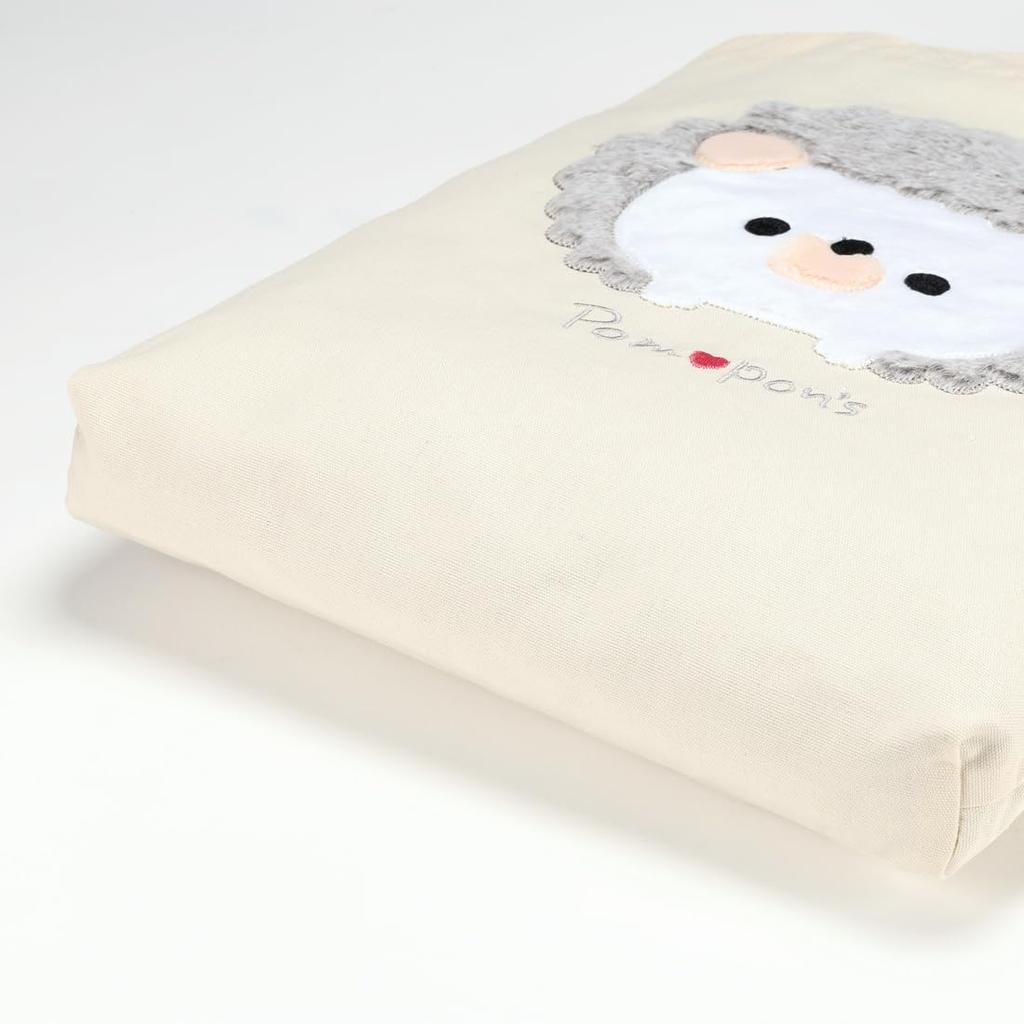 Skater Canvas Tote Bag Hedgehog Pompon's ZCTB1-A