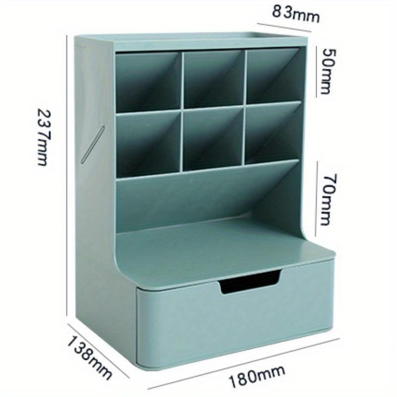 Large Capacity Oblique Pen Holder Storage Box Student Children Girl Makeup Brush Bucket Office Desktop Storage Pen Bucket Stationery Organizer