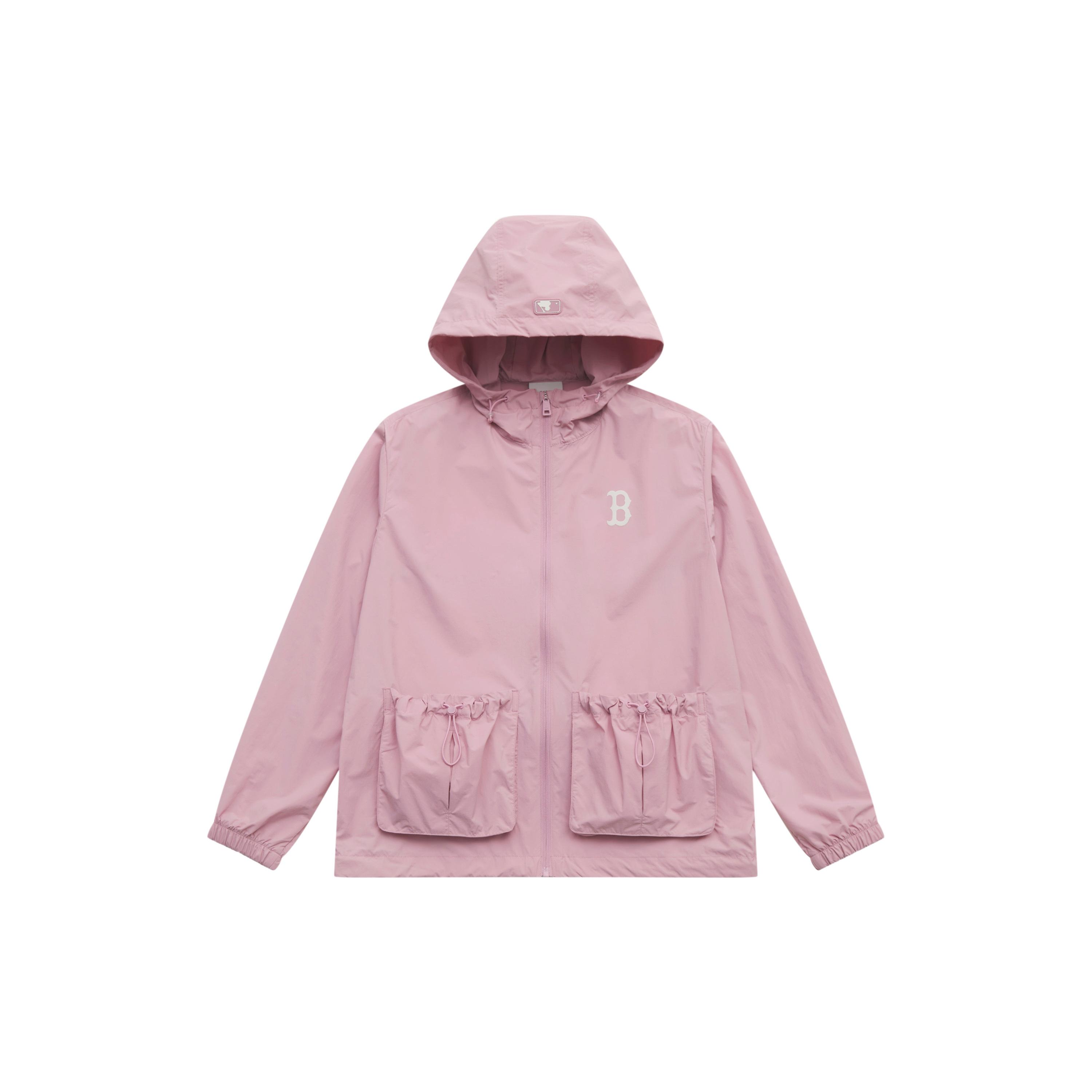 

New MLB Basic Collection Basic Boston Red Sox SS25 Jackets & Coats Unisex Pink 3AWJB0453-43PPM M