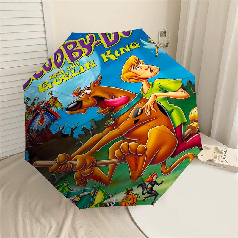 

1PC Scooby-Doo Goblin King Umbrella-8-Rib Reinforced, Automatic Open, Lightweight & Durable, Cute Fashion Accessory for Outdoor, D2640