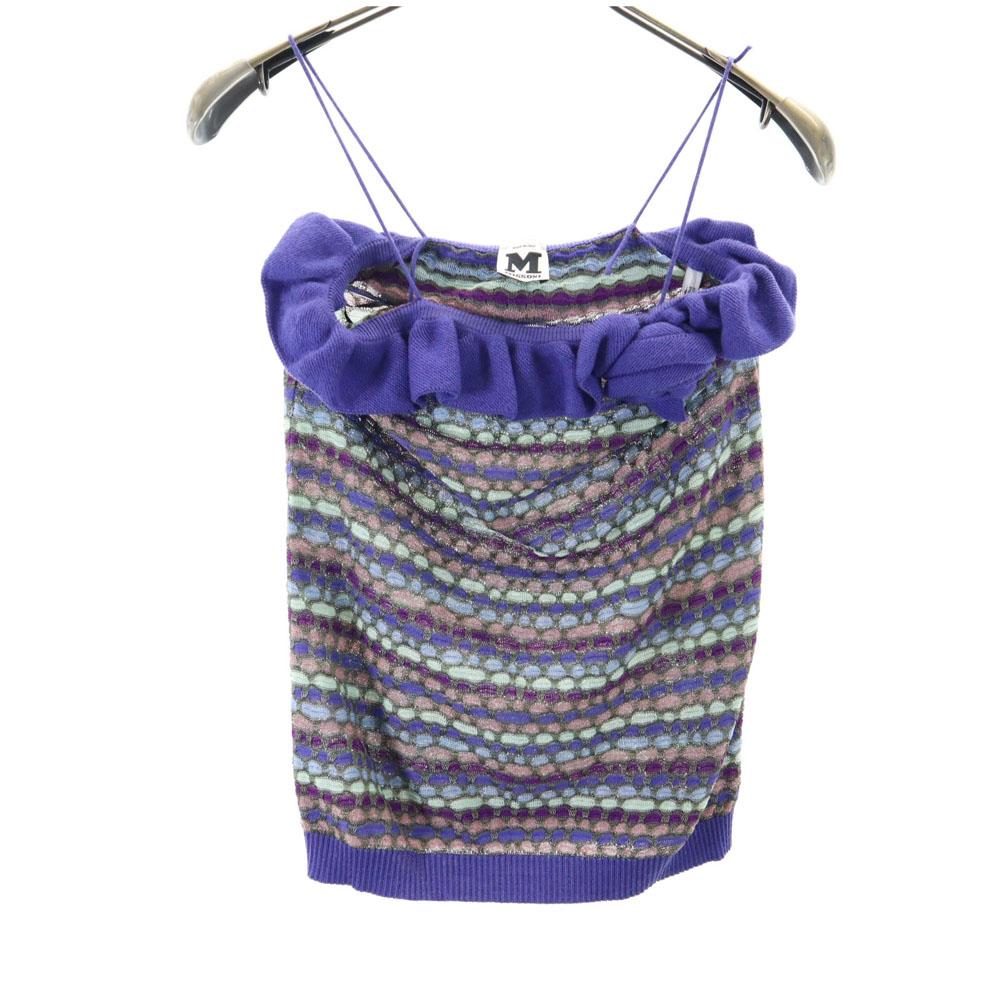 

unused Missoni made in Italy knit camisole 38 Purple Women Used