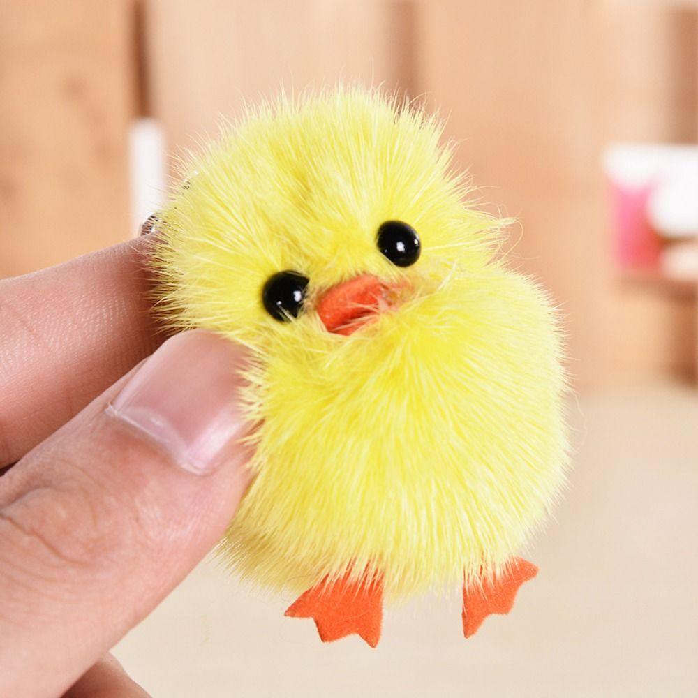yellow duck Plush Doll Duckling Plush Toys Stuffed Plush Doll Plush Chicken  Keyring Plush Keychain