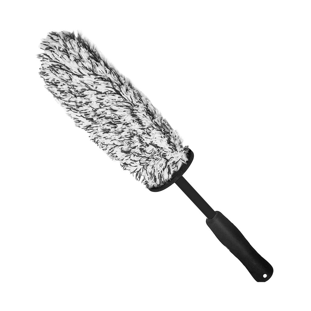 Microfaser Felgenbürste Weiche Felgenbürste Alufelgen Reinigungsbürste Felgenbürste für Stahlfelgen Alufelgen Lange Auto Reinigungsbürste