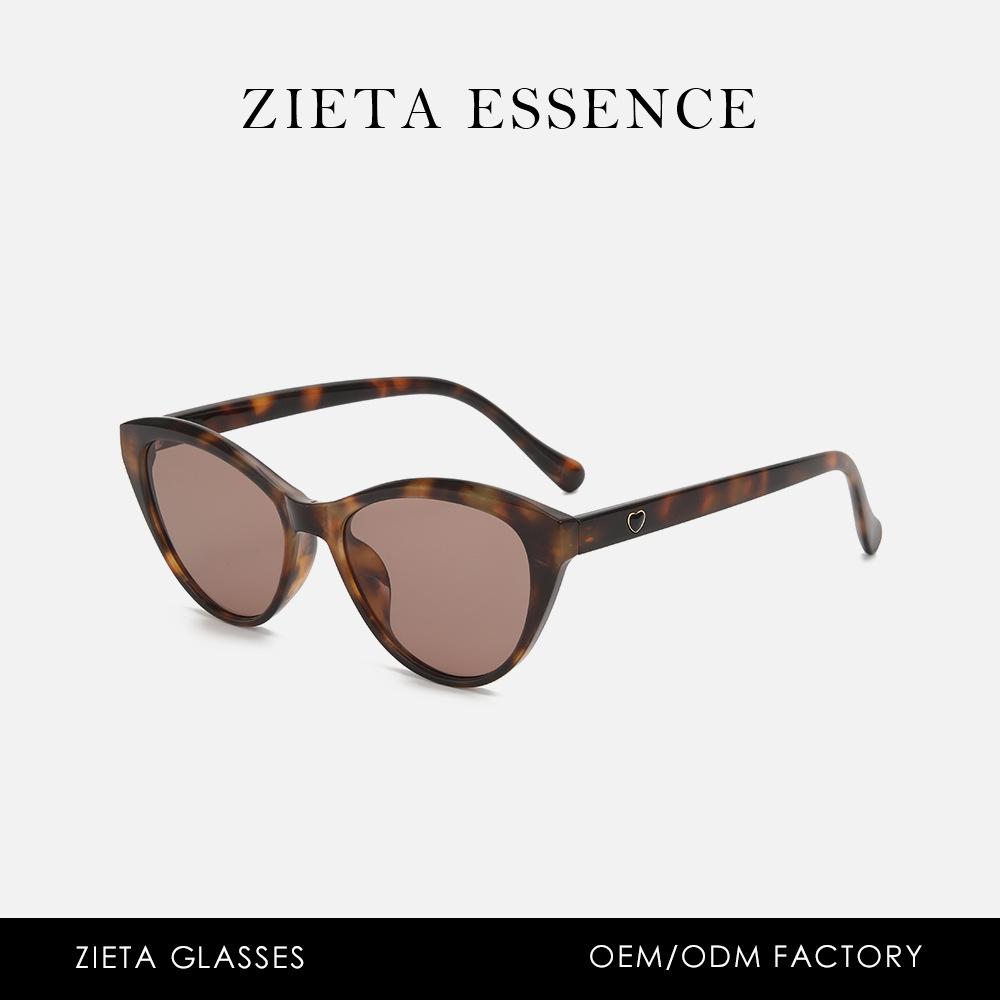 Cat Eye Frame Sunglasses Retro Ootd Glasses High Definition Babes Net Sense Street Sunglasses
