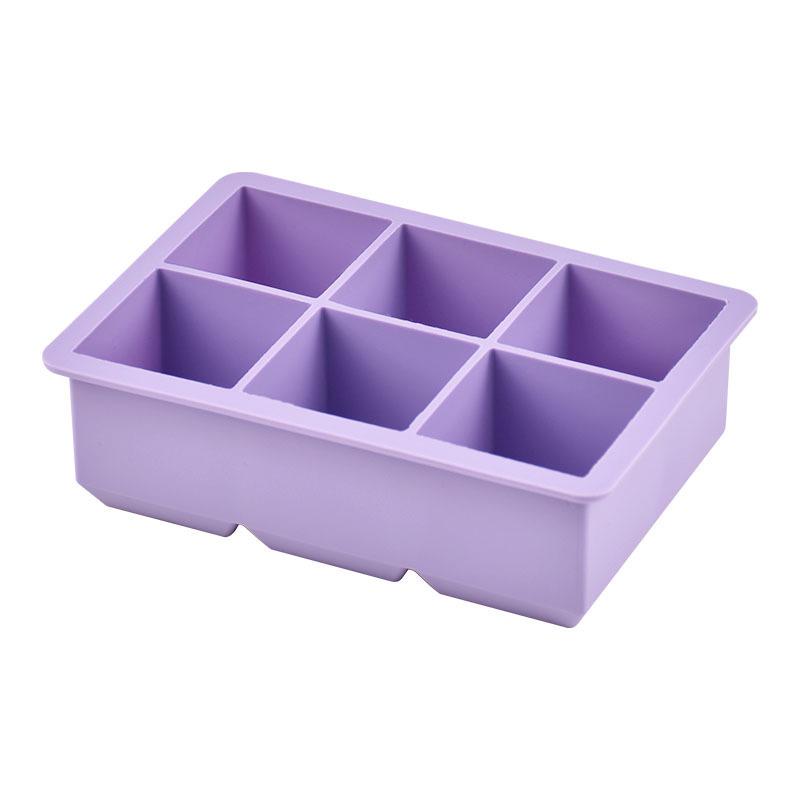 Summer Six-Grid Quick Freeze Food-Grade Ice Cube Tray Mold