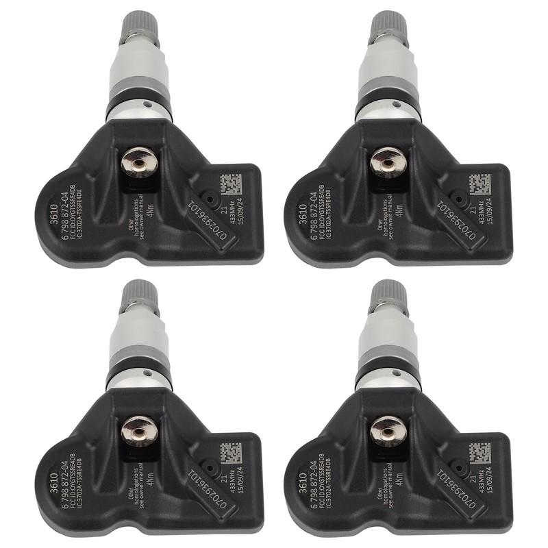 

4 шт. 36106798872 Датчик давления в шинах TPMS 433 МГц для Alpina 6 D5 XD3 BMW F10 F07 F12 E84 F25 F26 E89 Mini R60 R61 R59 6798872