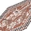 Daks Brown Paisley Scarf Dcsc6e421w2