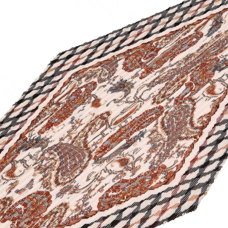 Daks Brown Paisley Scarf Dcsc6e421w2