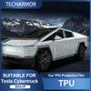 Film de Protection pour Phares de Voiture en TPU Pour Tesla Cybertruck 2024 2025 2026 Transport & Fumée Anti-Rayures Accessoires Extérieurs Auto.