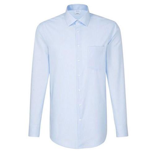 Seidensticker Mens Striped Regular Long-Sleeved Shirt
