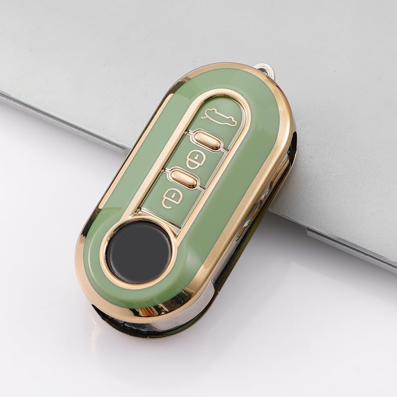 [KUKUYOMY] Key Case for Fiat Key Cover Key Holder Compatible