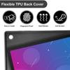 Portable Detachable Tablet Protective Case with BT Keyboard Pen Slot Compatible with Samsung Tab A7 Lite 8.7 T220 T225 Pink