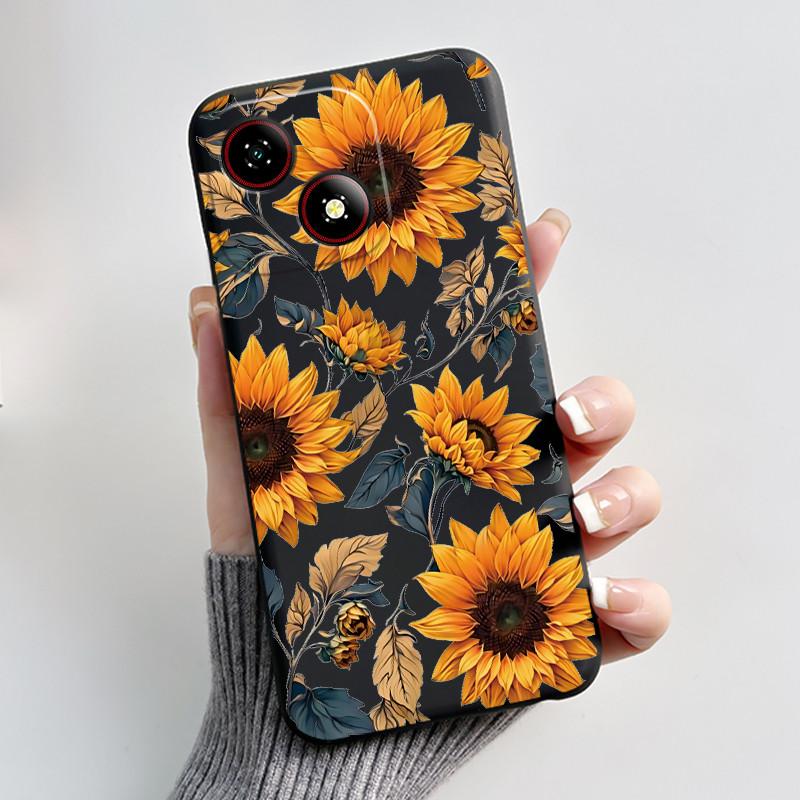 For ZTE Blade A35e Case Luxury Cute Cool Boys Girls Soft Matte Silicone Back Cover For ZTE Blade A35e Phone Bag Shell BladeA35e