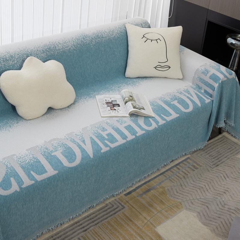 

Полотенце для дивана Ins Style Abstract, универсальное для всех сезонов, чехол для дивана с защитой от царапин, полное покрытие, одеяло для дивана, чехол для дивана, пылезащитный 180*130cm