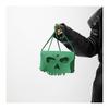 Halloween bag, niche, feminine diagonal cross small square bag, fashionable personality, skull mask, perforated shoulder bag