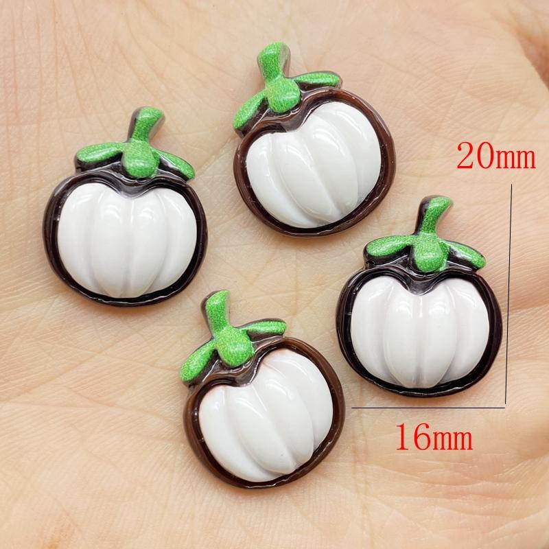 20Pcs Kawaii Cute Mixed Mini Fruit Series FlatBack Resin Cabochons Scrapbooking DIY Jewelry Craft Decoration Accessories G59