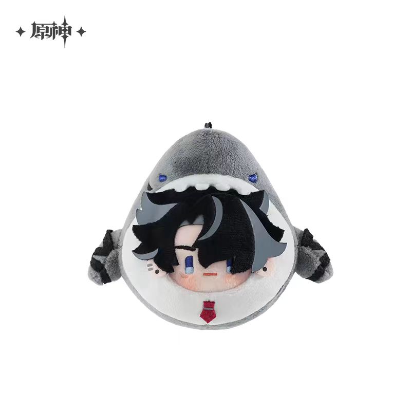 Genshin Impact Plüschfigur Tighnari Wriothesley Cyno Wanderer Freminet Anhänger Schlüsselanhänger Anime Cosplay Stofftier Geschenk für Kinder