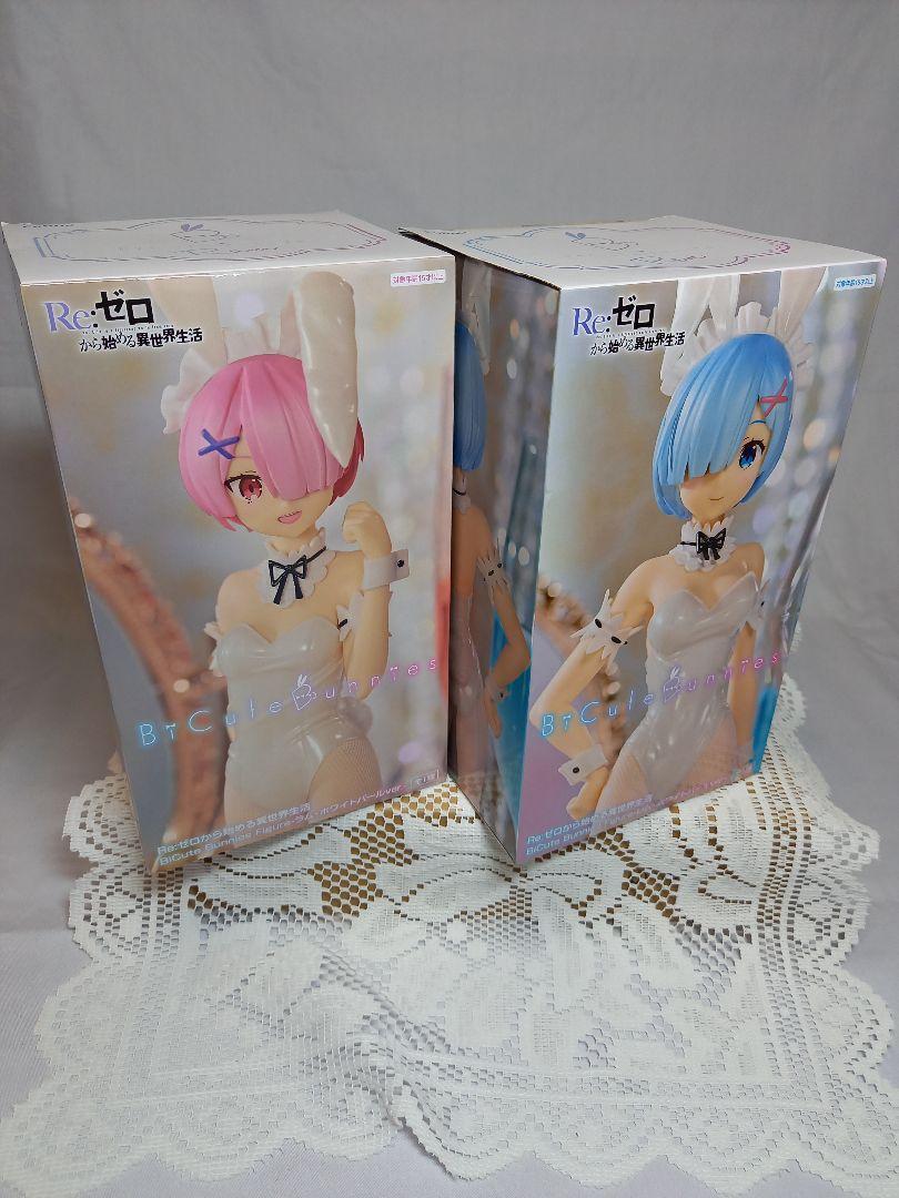 

[USED] Re:ZERO -Starting Life in Another World- RemRam BiCuteBunnies Pearl White