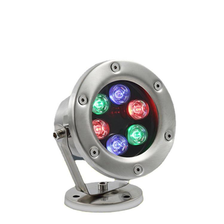 LED Underwater RGB Spotlight: Waterproof, DMX512, Low Voltage for Outdoor Pools and Fountains
