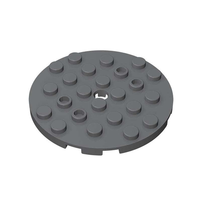 

MOC 10PCS 11213 Round 6x6 With Holes Building Blocks Plate Board Base Bricks Particle Puzzle DIY Toys Children Birthday Gifts