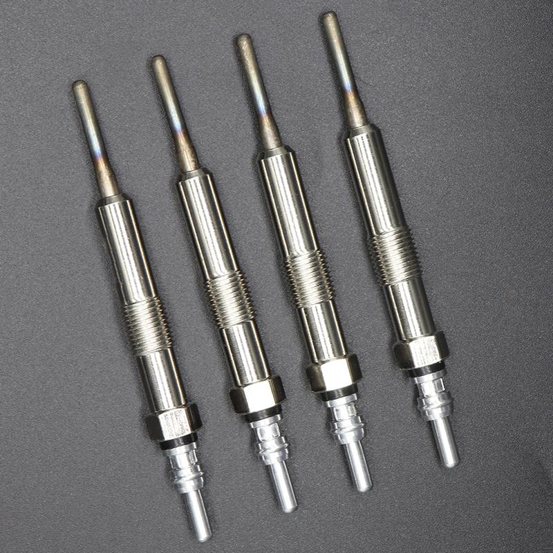 4pc for Dacia Duster HS 2010-2017 HM Logan 4.4V Diesel Heater Nickel Plating Glow Plug Accessories Parts 110654876R 110655687R