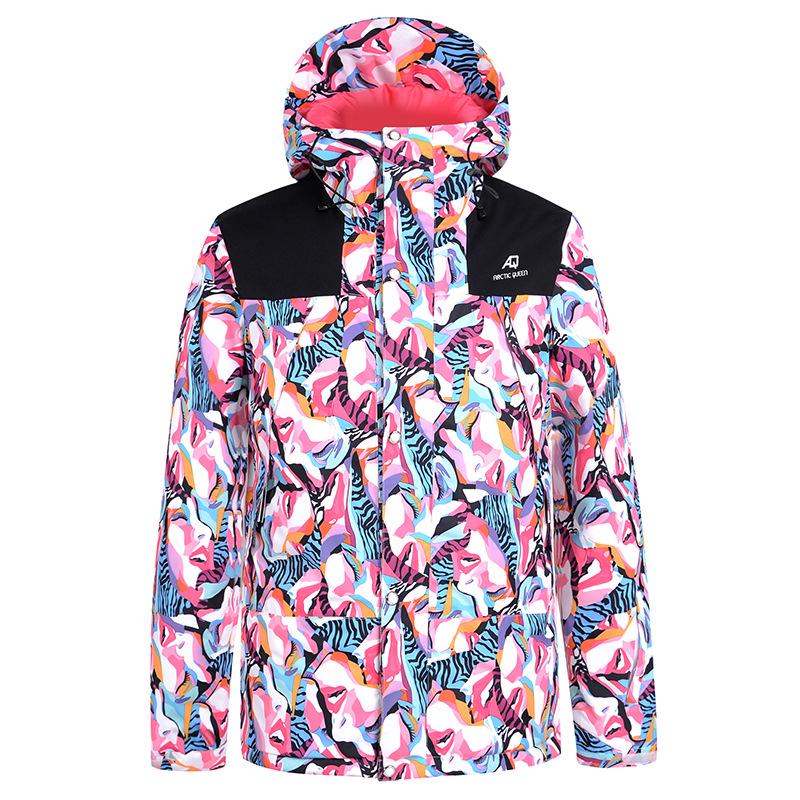 Unisex Windproof Waterproof Ski Suit: Warm Snowboard Gear for Men & Women