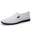 25 Men'S And Women'S One-Pedal Casual Shoes Low-Top Feet Small Leather Shoes Spring Cowhide Surface Doudou Shoes Single Shoes