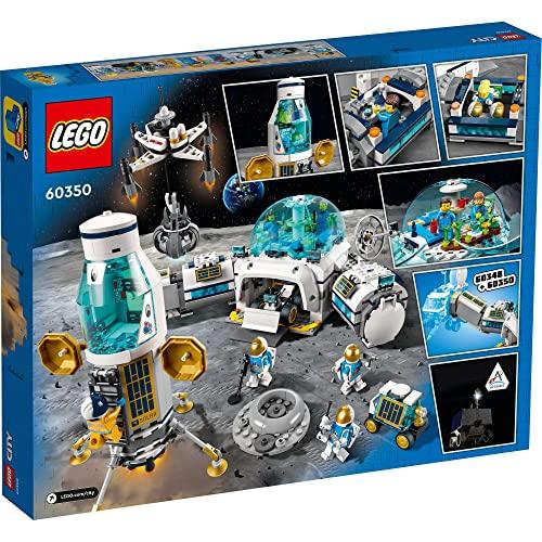 LEGO City Moon Rover 60350 Toy Blocks Gift Space Rocket for Boys and Girls Ages 7 and Up