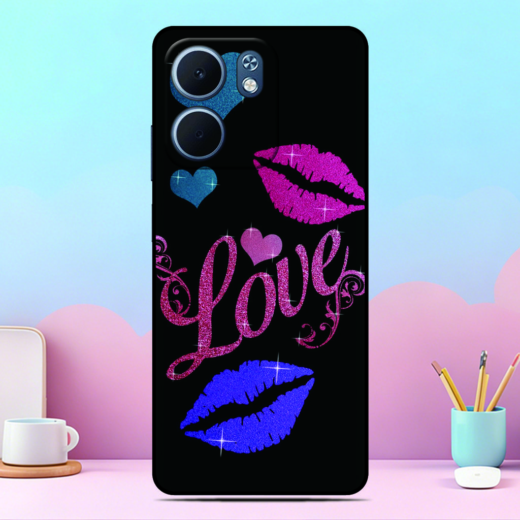 Love Heart Kiss Phone Case For OPPO A6T A6x A6 A5 Pro 5G A5x A3 A3X A17 A17K 4G A78 A58 A54 A76 A57 A57s A2x Custom Photo Cover