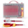 26 In 1 Insulated Screwdriver Set 1000V Magnetic Screw Driver Bits Hand Tools Multifunctional Manual Screwdriver
