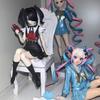 Needy Girl Overdose Figure Set Noodle Stopper Needy Streamer Overdose KAngel PVC Collectible Model Toy Beautiful Gift for Fans