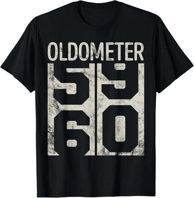 Funny 60 Years Old Oldometer Vintage 60th Birthday Odometer Gift Unisex T-Shirt