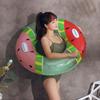 Pierścień pływacki w kształcie arbuza z uchwytem Zagęszczony przenośny pływak pod pachami