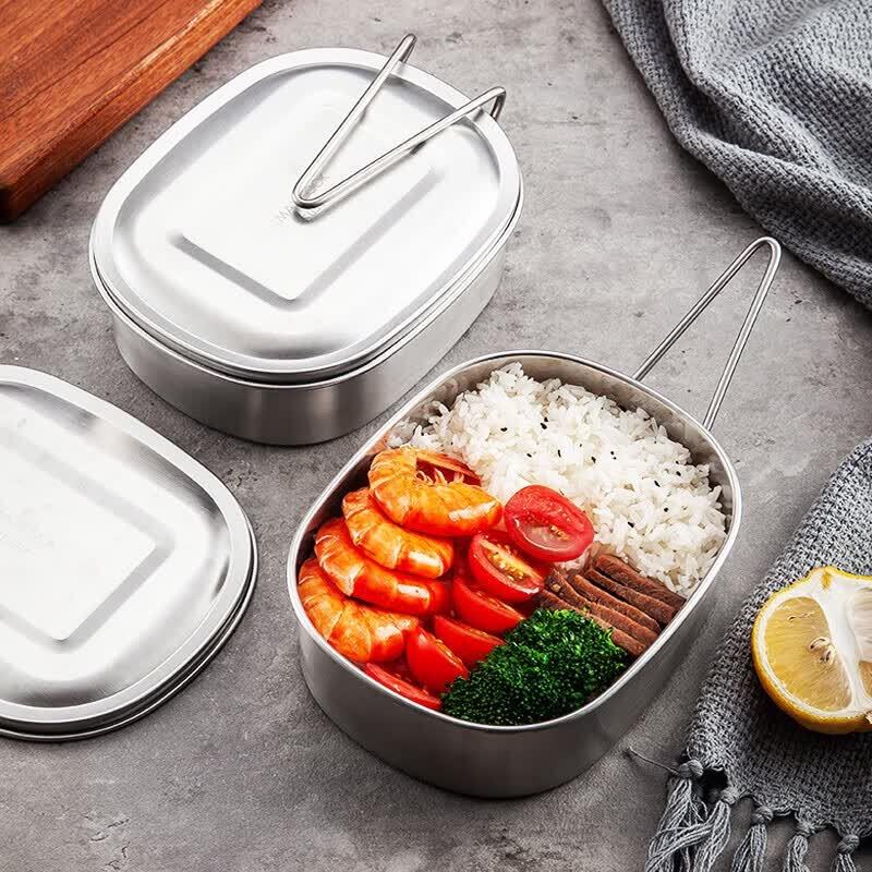 MAXCOOK 304 Stainless Steel Extra Large Lunch Box