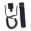 6mm Surfboard Leash Reliable High Strength TPU Coiled Spring Waist Safety Rope for Water Sport