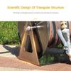 Household Car Washer Water Pipe Storage Rack Wall Mounted Water Pipe Frame Portable Water Pipe Reel Holder