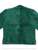 Suede Biker Motorcycle Casual Wear Handmade Men's Green Jacket Genuine Warm Soft