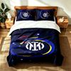 FC Internazionale Milano (5) 3pc Set Suitable for Master Bedrooms Soft and Comfortable an Ideal Gift for Family and Friends Includes One Duvet Cover a