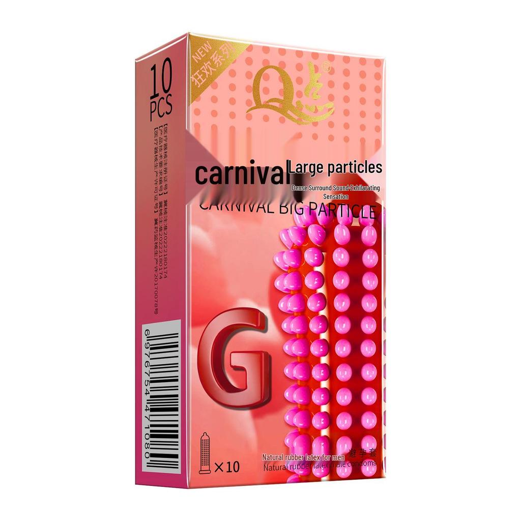Q-point Ultra-Thin, Long-Lasting, Smooth & Dotted Condoms 001