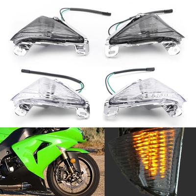 Clignotant Avant Lentille Pour Kawasaki Ninja ZX6R ZX10R ZX14R EX650 ER-6N GTR1400