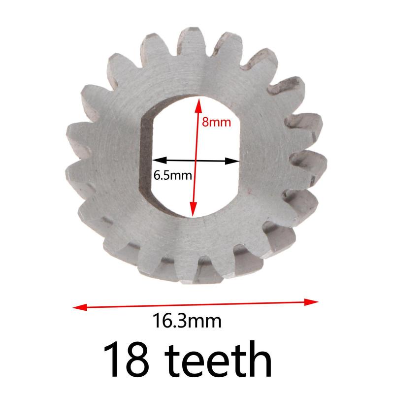 Auto 18/19 Sunroof Motor Gear Replacement Silver Window Lifting Gear Fit