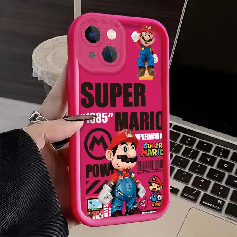English cartoon for iphone16pro mobile phone case Apple 15 anti-drop 1413promax new 12x